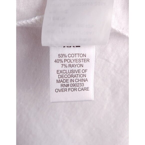 Fear of God ESSENTIALS Crewneck T-Shirt Size XXL Mens White - Picture 11 of 12